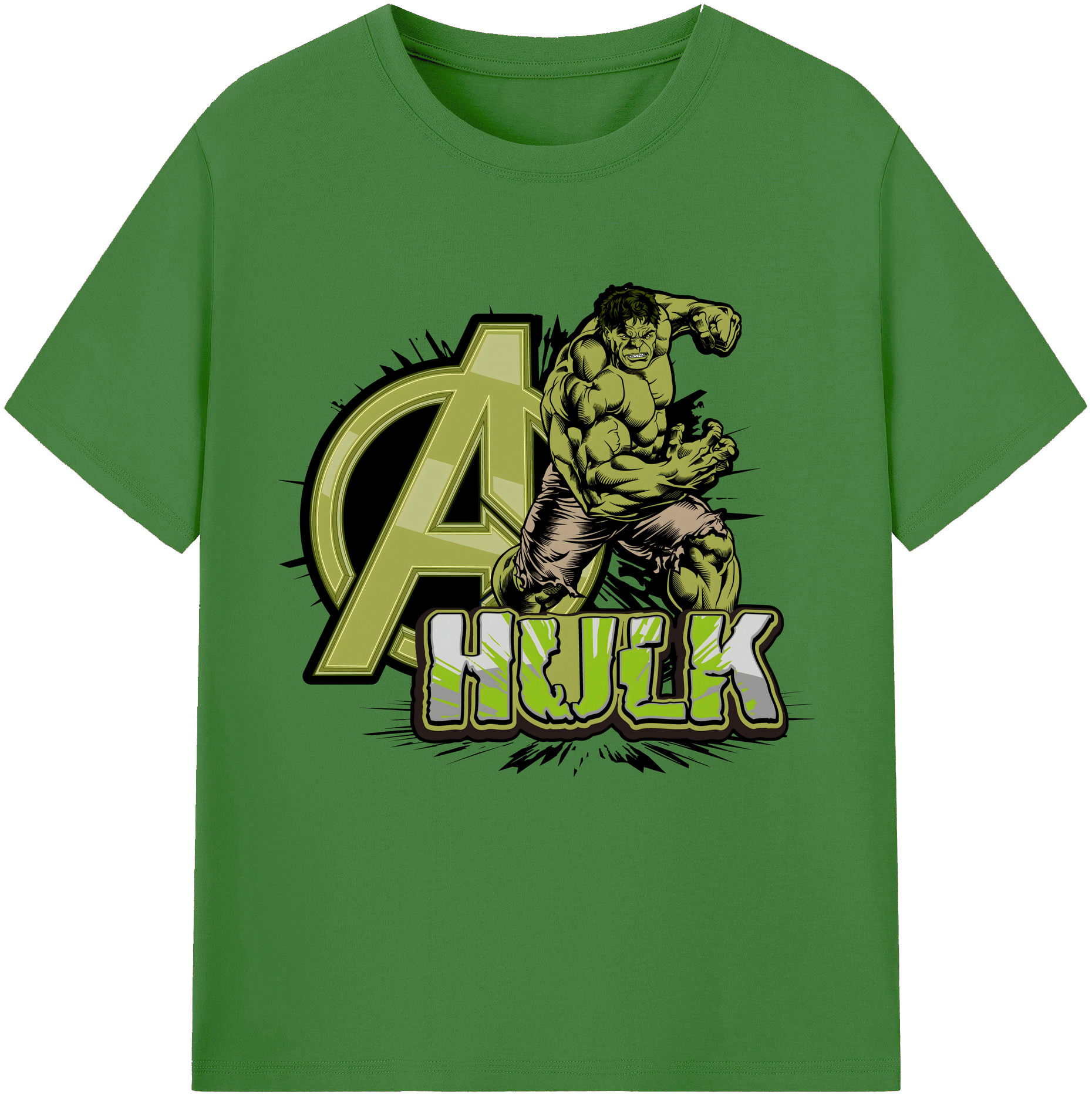 （画像用） アベンジャーズ The Avengers レディースカジュアルプリントTシャツ（綿100％）